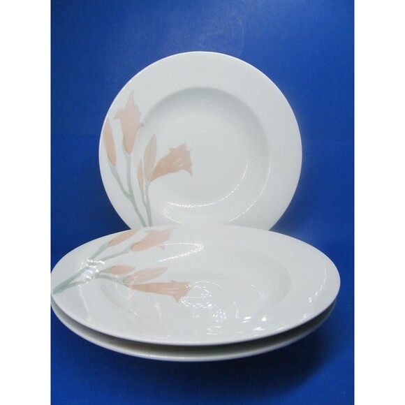 DANSK Sommer Soup Bowls Made In Portugal 8-1/2" Diameter Bundle of 3 - Picture 7 of 8